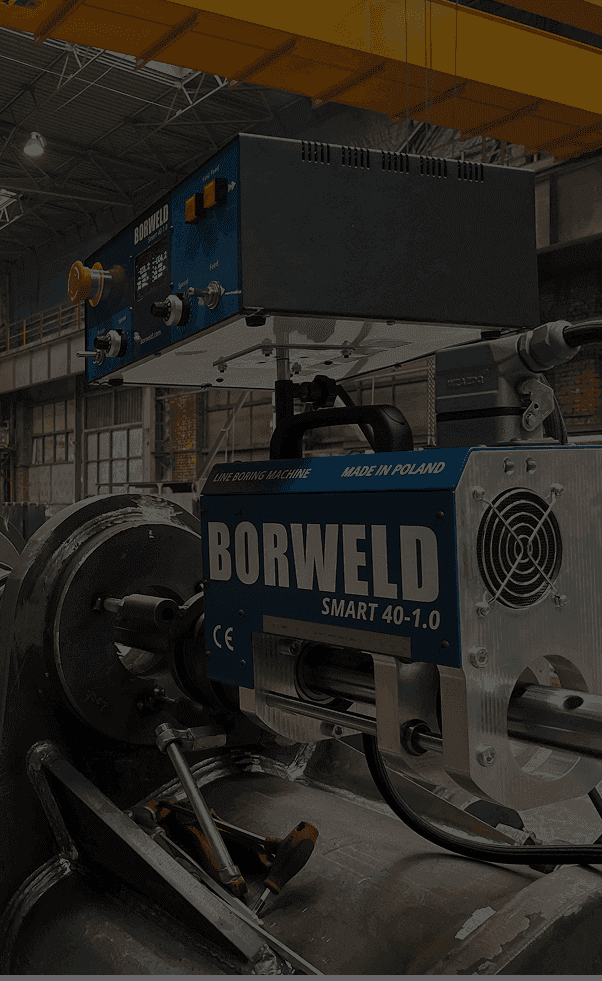 Borweld machine visual design